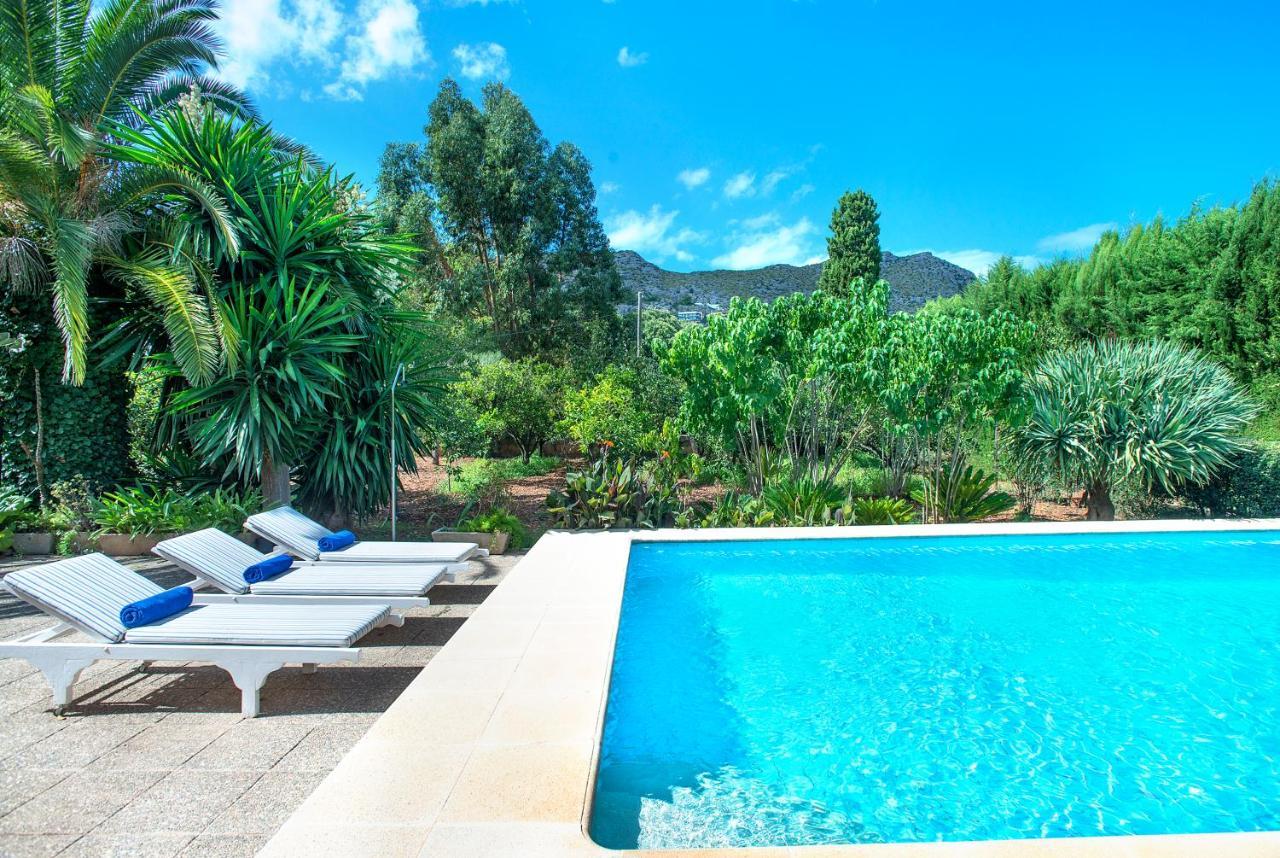 Owl Booking Villa La Font - Relax With A Big Pool Pollença Dış mekan fotoğraf